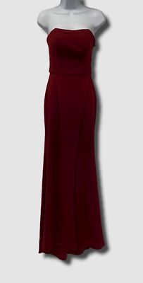 la femme red strapless dress Strapless Sweetheart Prom Gown: La Femme 33417 Copper / 00