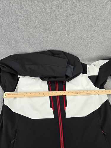 Obermeyer Foundation Jacket Mens XL Ski Snow Winter Insulated Hooded Alpine - Picture 4 of 16