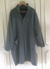 Shirin Guild Grey Wool Coat Long Lagenlook