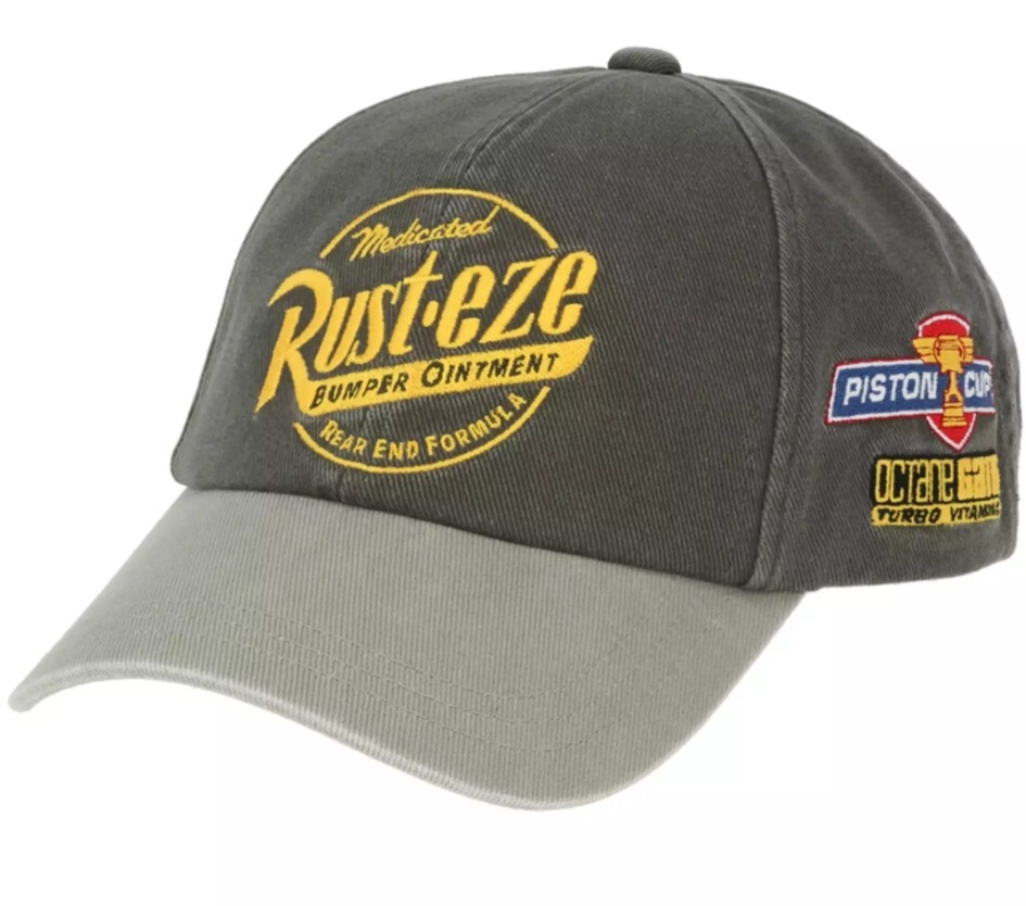 Japan Tokyo Disney Resort Cap 58cm Cars Black Rust-eze Lightning