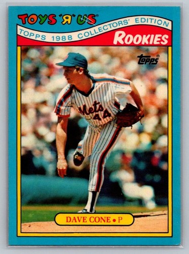 1988 Toys R Us Rookie David Cone #8 - Bild 1 von 2