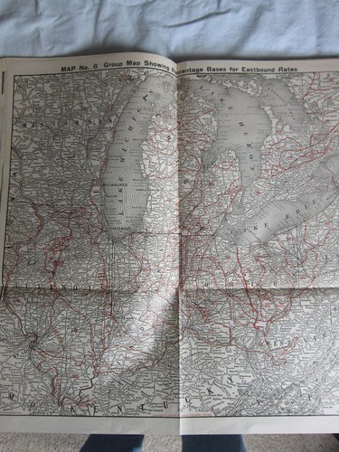 Atlas of Railway Traffic Maps by Charles E. Wymond 1921 - 第 6/19 張圖片