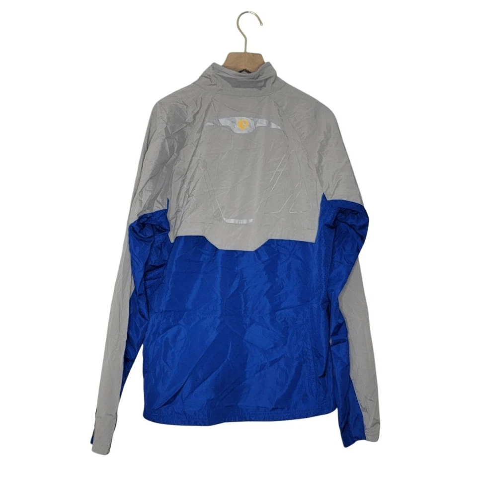 Chaqueta Pearl Izumi Talla Mediana Cremallera Completa Ciclismo Activo Azul Gris Para Hombre Foto 2 de 4