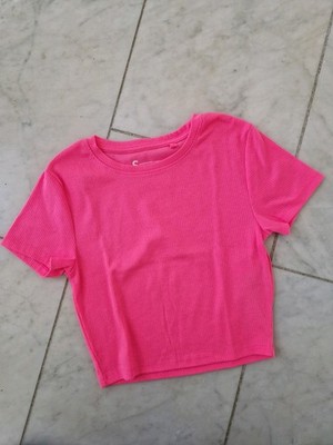 FB Sister Basic cropped Shirt Gr S Neu