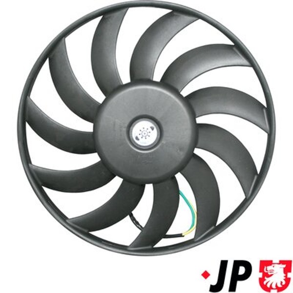 LüFter MotorküHlung Jp Jp Group 1199102900 FüR C6 4F5 Audi A6 4FH 4F2 288W 370Mm-image