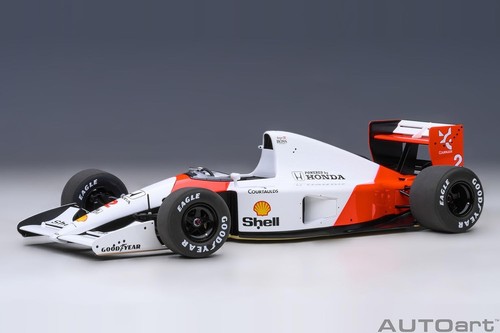 AUTOart 1/18 McLaren Honda MP4/6 Japanese GP 1991 #2 Gerhard Berger Completed Pr - 第 2/9 張圖片