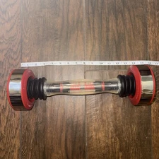 Classic Shake Weight 5lbs Red Silver Black W/ Clear Handle- Ultra RARE!