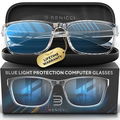 Stylish Blue Light Computer Blocking Glasses for Men and Women - Ease Digital...