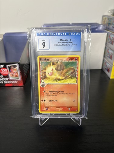 Mankey δ graded CGC 9 for sale on eBay