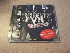 Resident Evil 3 Nemesis (Sony PlayStation 1, 1999) CIB w/ Reg Card PS1 - Tested