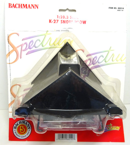 BACHMANN 88014,unbespielt,K-27 Snow Plow,Schneepflug f.Dampflok,Spur G | Condition: Neu