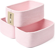 Small Storage Baskets for Organizing Closet Organizer Bins Shelf Toy Basket