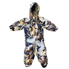 MOLO Polaris Snowsuit Girls 18 Mos 86 Insulated Winter Snow Suit Removable Hood