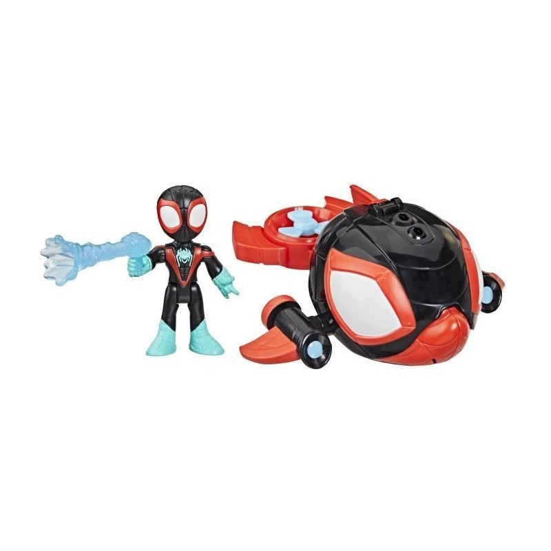 Figurine Miles Morales Water-Webs pour s'amuser dans le bain et la piscine