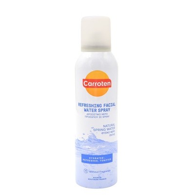 Carroten Refreshing Facial Water Spray 150 ml From Greece Hydrating Natural