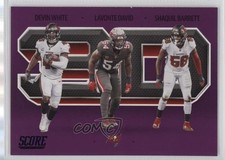 2021 Score 3D Purple Devin White Lavonte David Shaquil Barrett #3D10 0c4