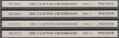 ERIC CLAPTON ''Crossroads'' Best Of 4CD-Set