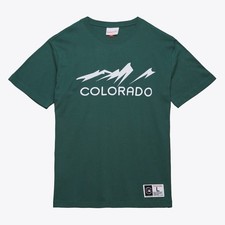 MITCHELL & NESS MEN'S COLORADO ROOKIES CITY CONNECT PREMIUM TEE sz S