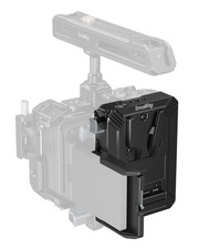 SMALLRIG V Mount Battery Plate with LCD Screen 112.0 x 95.5 x 79.5mm, Black