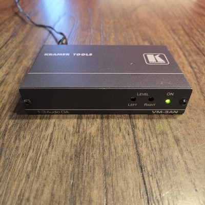 Kramer Tools VM-3AN 1:3 Balanced Stereo Audio Distribution Amplifier