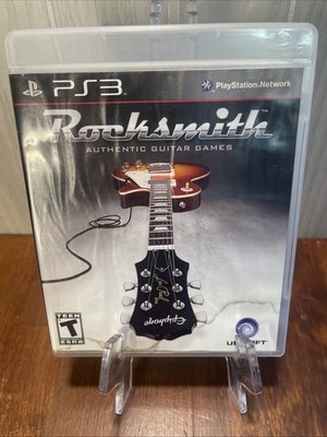 Rocksmith Authentic Guitar Games Playstation 3 PS3 Learn to Play Guitar & Bass