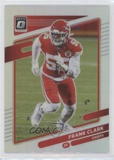 2021 Panini Donruss Optic Holo Prizm Frank Clark #36 0c2