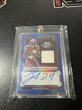 JAHAN DOTSON 2022 CONTENDERS OPTIC RPA ROOKIE PATCH BLUE RC AUTO /30