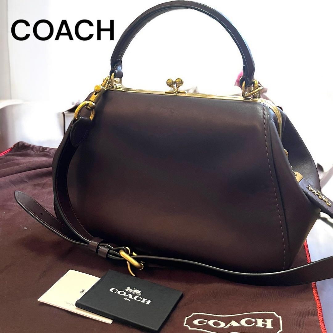 COACH Frame Bag 2-Way Crossbody Shoulder Purse in PCKTDE Design