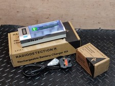 Radiodetection CAT & Genny 6 x NiMH Rechargeable battery + Charger Cable Locator