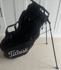 Titleist Players 14 Hybrid Golf Stand Bag Charcoal Grey/ Black/ Excellent Cond