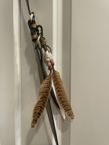 Bandolera Trigo Patricia Nash Carrara con Cordón - Nueva con Etiquetas - ¡GUAU en cada detalle! - Imagen 4 de 8