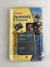Franklin MWD-1440PLUS With Word Games Merriam-Webster Dictionary  Thesaurus