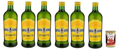 Desantis Olivenöl 6x1L Raffiniert & Nativ Italienisches Öl +Polpa