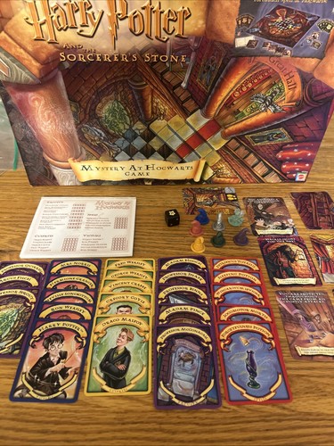 Harry Potter Sorcerers Stone Mystery Hogwarts Game Replacement Movers Pad Cards - Picture 2 of 8