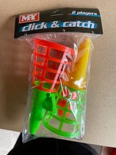 Click and Catch Game Toys Toss Set Scoop Ball Toy forKids & Adults