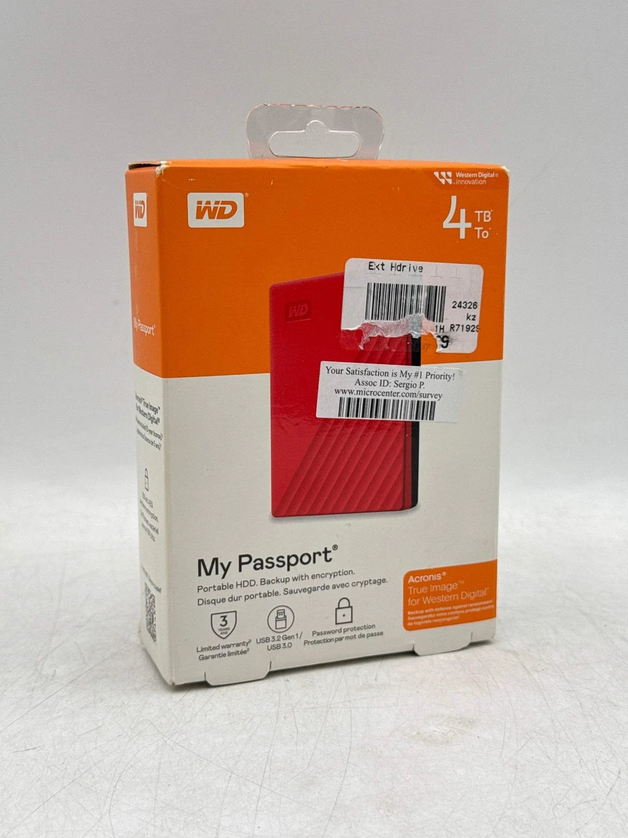 Western Digital Red External Hard Disk Drives 4 TB Storage