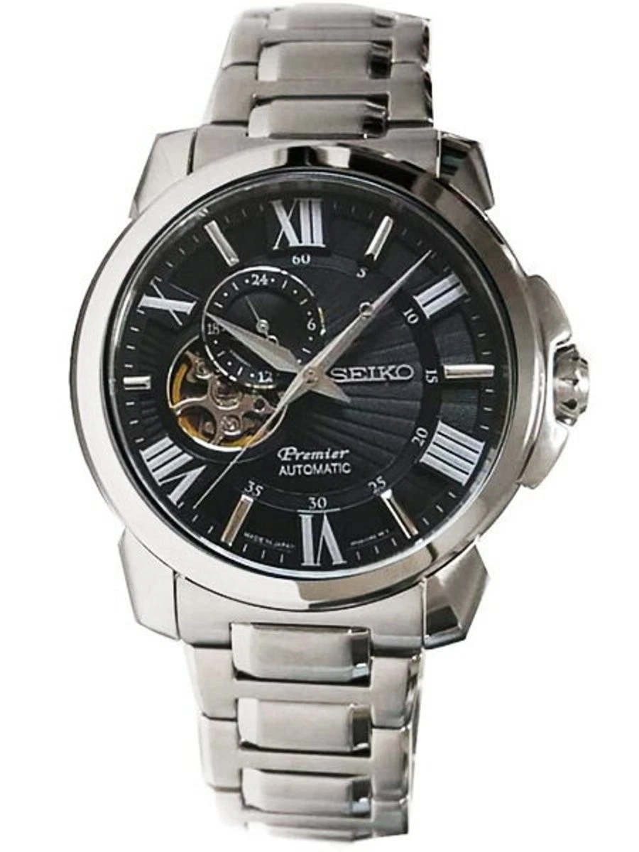 時計 SEIKO premier automatic Seiko Premier Stainless Steel Case Mechanical (Automatic