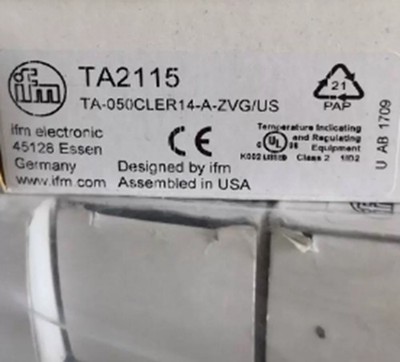 NEW IFM TA2115 TA-050CLER14-A-ZVG/US Temperature Sensor #fv