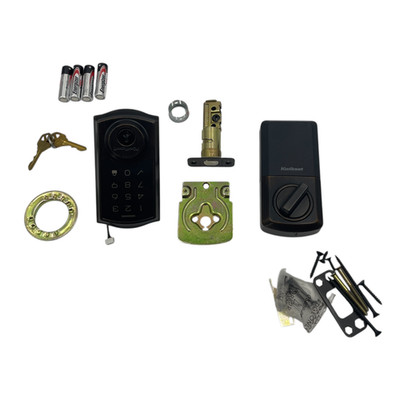 Kwikset SmartCode 270 Keyless Electronic Touchpad Deadbolt Bronze #MP3550