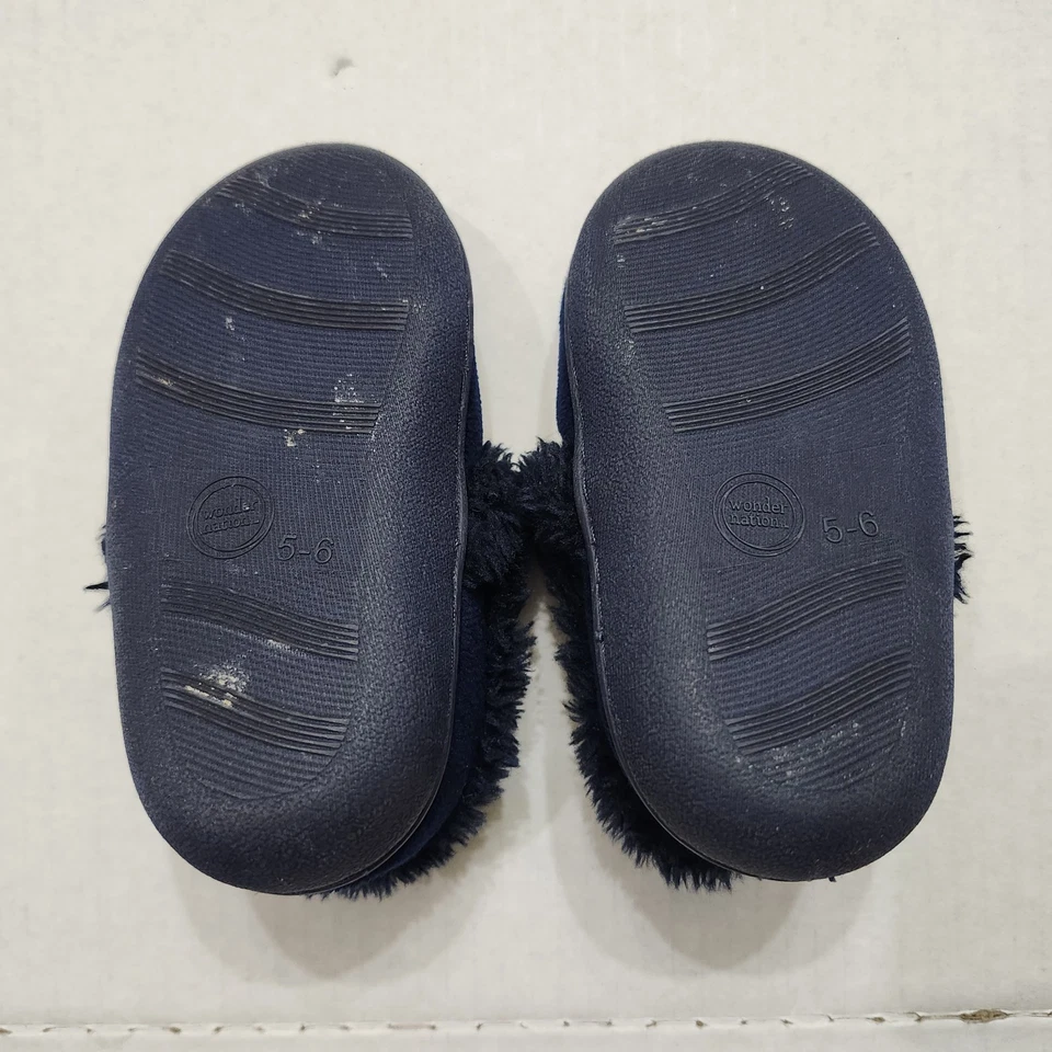 Zapatillas sin cordones Wonder Nation dinosaurio niños talla 5-6 bebé “Sleepy Saurus” Foto 3 de 4