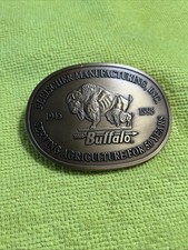 Fleischer 1945 1995 Buffalo Limited Edition Belt Buckle No. 481 of 1000     