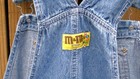 New M&M Mars, Overalls Blue Jean Denim, Womens Large (14), With Tag 26" Inseam — photo 8