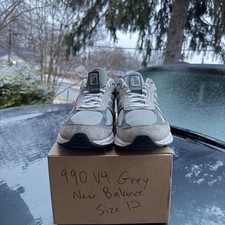 New Balance 990v4 Made In USA Grey Size 12 Grey M990GL4