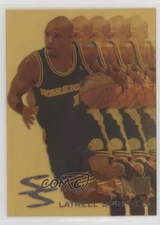 1995-96 Fleer Metal Slick Silver Latrell Sprewell #8