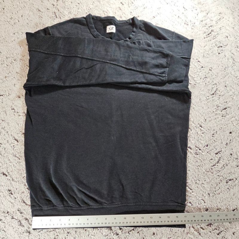 C.P. Company Long Sleeve T-Shirt Black Authentic Medium image 8