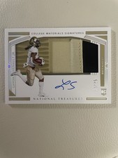 2020 Panini National Treasures College Materials Signatures Laviska Shenault /25