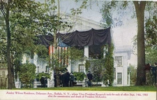 New York ~ BUFFALO ~ Ansley Wilcox Residence Postcard 15903