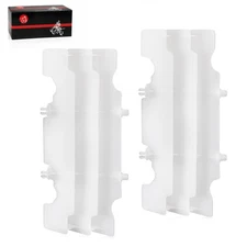 2 Pcs Radiator Louver Guard White For Honda CR125R 1992 1993 1994 1995 1996 1997