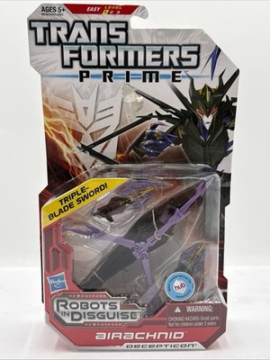 Hasbro Transformers Prime Robots in Disguise Deluxe Airachnid-SEALED!