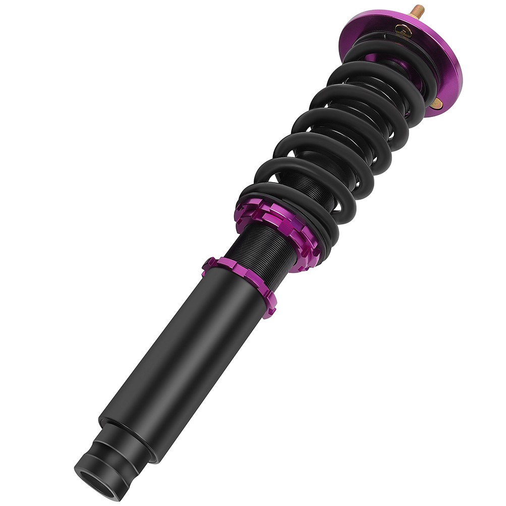 For 2003-2007 Honda Accord Struts Shock Absorber Adj Height Purple Coilovers